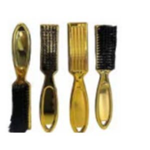 Cepillo de barbería tipo Andis dorado