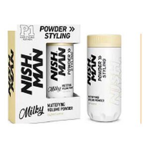 Cera en polvo para cabello Nishman Milky 20 g