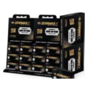 Cuchillas de afeitar Starmaxx Platino enteras display colgante x 60