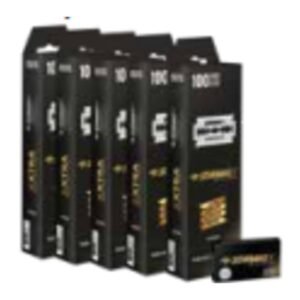 Cuchillas de afeitar Starmaxx Platino enteras display x 100