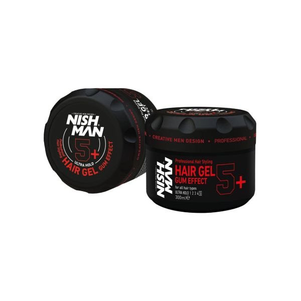 Gel para cabello Nishman Gum Effect Hair Styling Gel N.5+