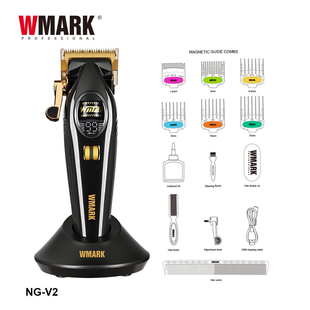 Máquina de corte WMARK NG-V2 negra - vista 2